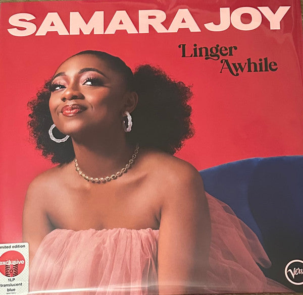 JOY,SAMARA - LINGER AWHILE (TRANSLUCENT BLUE VINYL)