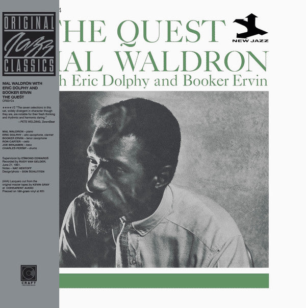 WALDRON,MAL; ERIC DOLPHY; BOOKER ERVIN - QUEST (ORIGINAL JAZZ CLASSICS SERIES)