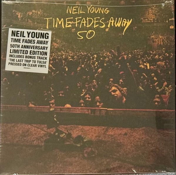 YOUNG,NEIL - TIME FADES AWAY (50TH ANNIVERSARY/CLEAR VINYL)