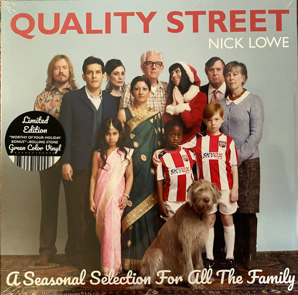 LOWE,NICK - QUALITY STREET: A SEASONAL SELECTION FOR ALL THE FAMILY (GREEN VINYL)