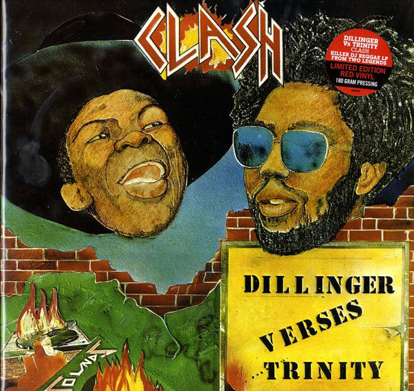 DILLINGER VS TRINITY - CLASH (RED VINYL)