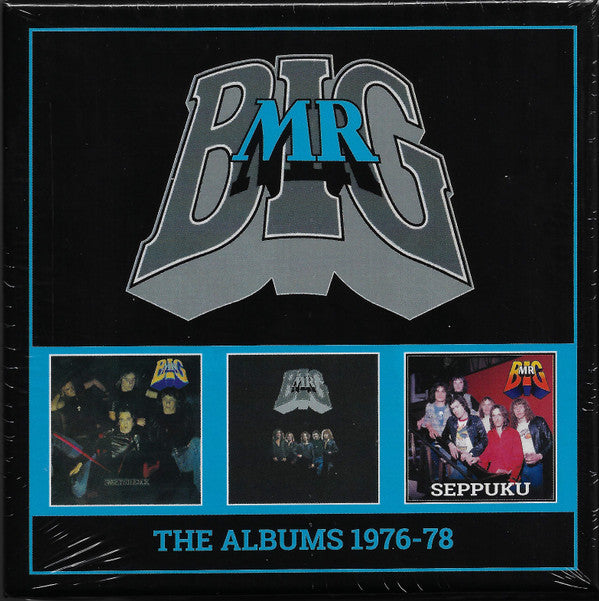 MR BIG - ALBUMS 1976-78 (3CD CLAMSHELL BOX)