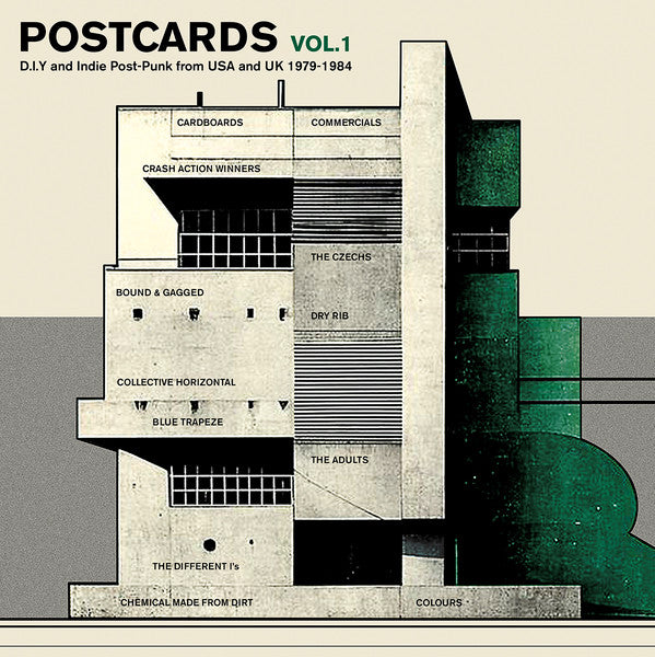 VARIOUS ARTISTS - POSTCARDS VOL. 1: D.I.Y & INDIE POST-PUNK FROM USA & UK 1979-1984
