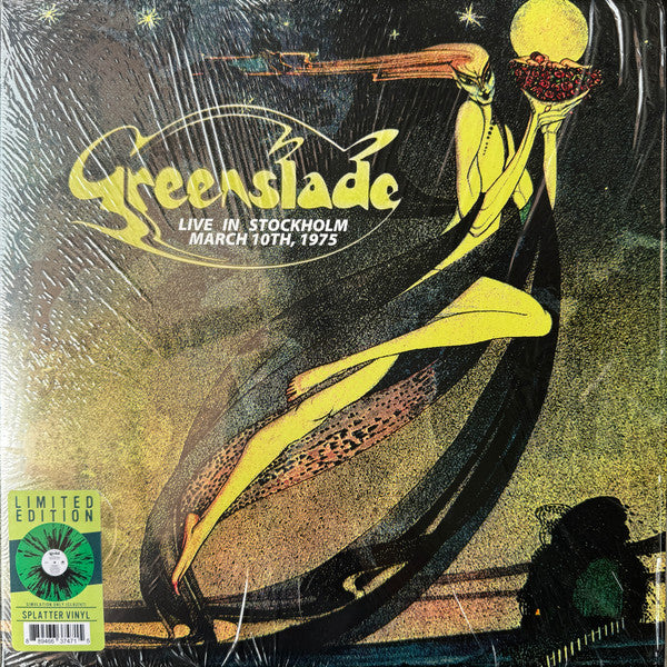 GREENSLADE - LIVE IN STOCKHOLM (GREEN SPLATTER VINYL)