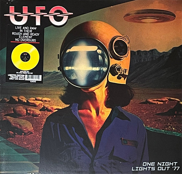 UFO - ONE NIGHT LIGHTS OUT '77 (YELLOW VINYL)