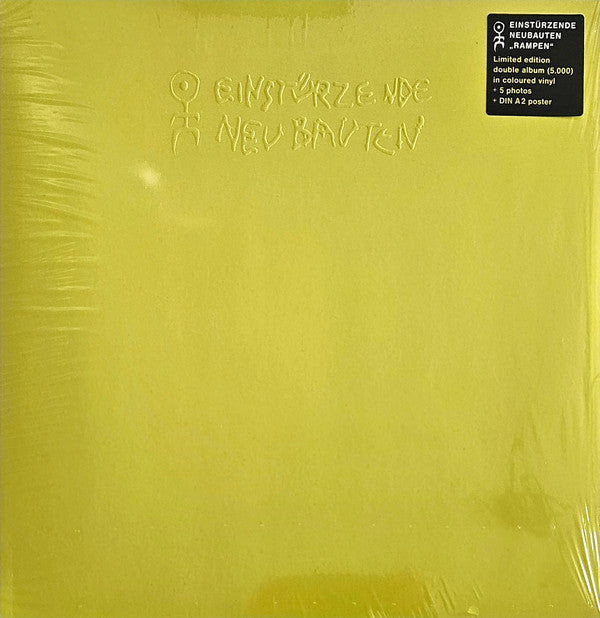 EINSTURZENDE NEUBAUTEN - RAMPEN (APM: ALIEN POP MUSIC) (YELLOW VINYL/2LP)