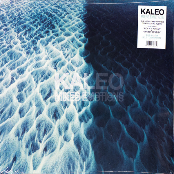 KALEO - MIXED EMOTIONS (BLUE & BLACK OPAQUE MARBLE VINYL)