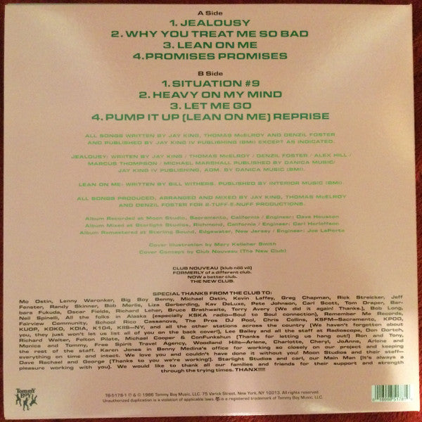 CLUB NOUVEAU - LIFE LOVE & PAIL (PINK VINYL)