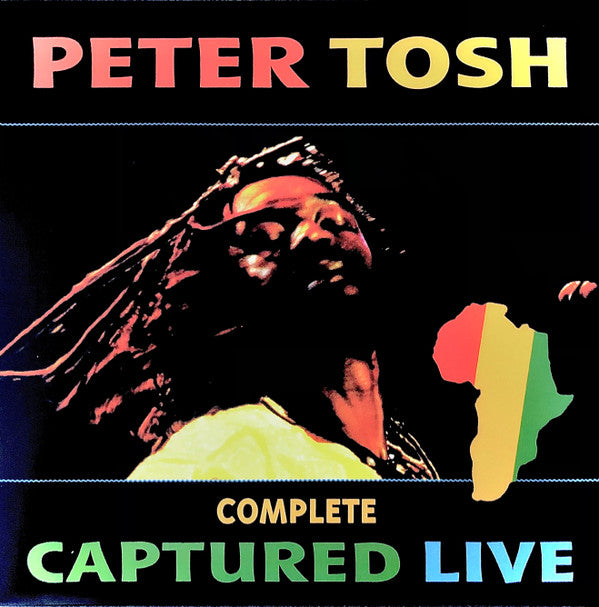 TOSH,PETER - COMPLETE CAPTURED LIVE (BLUE, YELLOW, RED, ORANGE MARBLED VINYL)