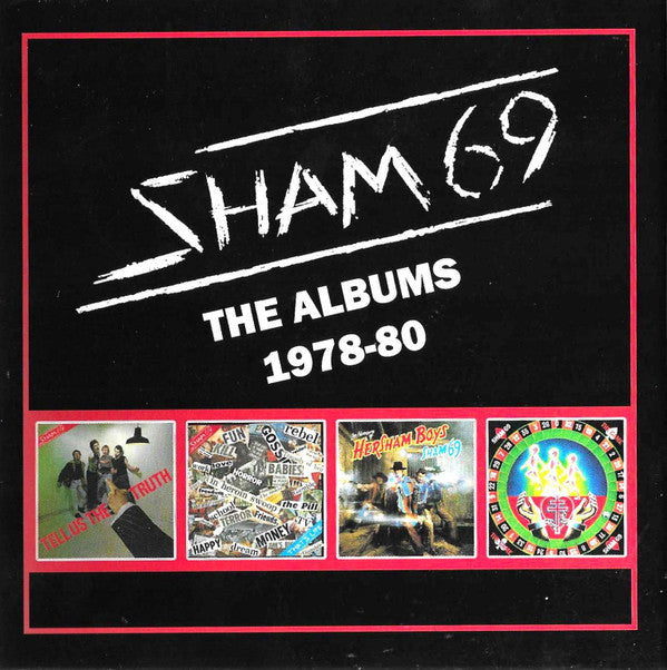 SHAM 69 - ALBUMS 1978-80 (4CD)