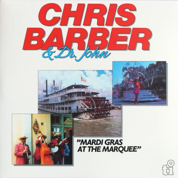 BARBER,CHRIS & DR. JOHN - MARDI GRAS AT THE MARQUEE (2LP/LIMITED/BLUE VINYL/180G/NUMBERED)
