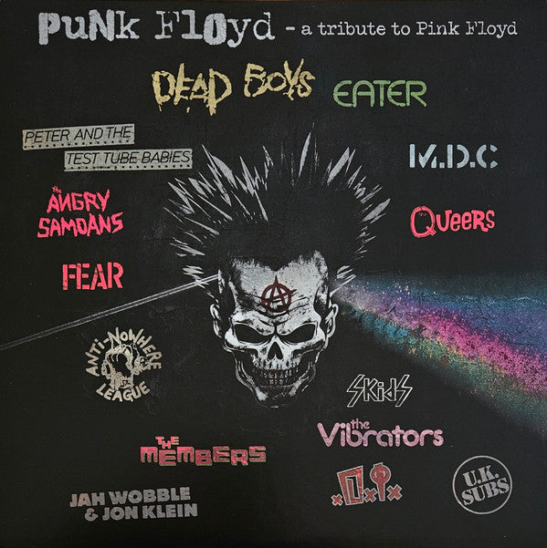 VARIOUS ARTISTS - PUNK FLOYD - A TRIBUTE TO PINK FLOYD (RED VINYL)