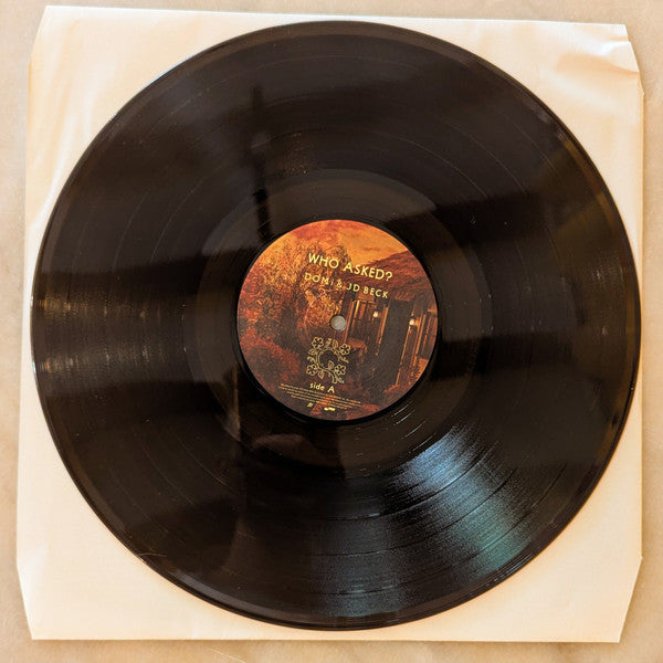 DOMI & JD BECK - WHO ASKED? (TRANSPARENT OLIVE GREEN VINYL/2LP)