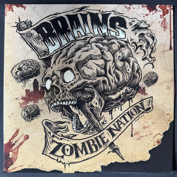 BRAINS - ZOMBIE NATION (RED MARBLE VINYL)
