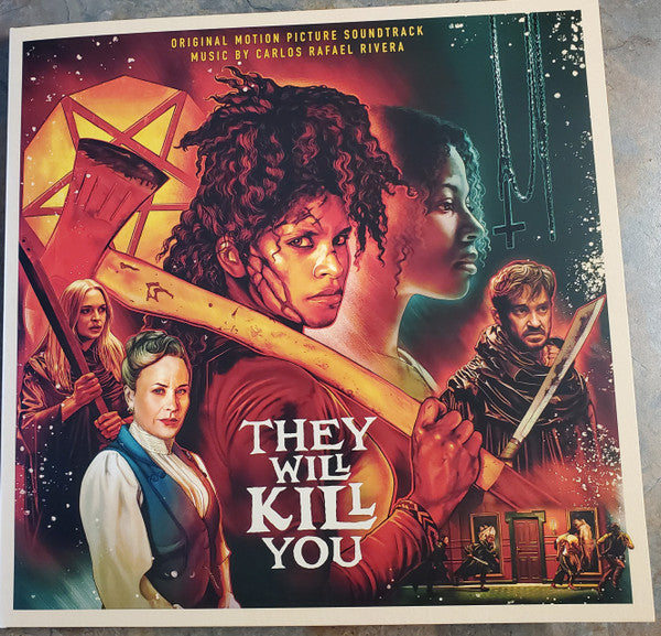 RIVERA CARLOS RAFAEL - THEY WILL KILL YOU (SATANIC SPLATTER BLACK WITH RED ORB & SPLATTER VINYL)