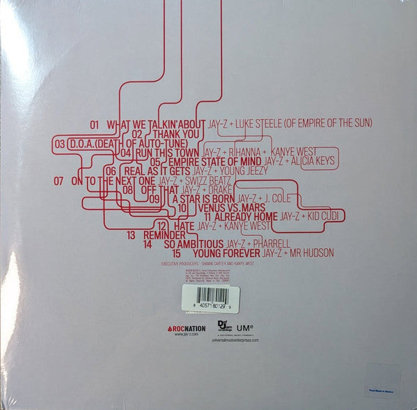 JAY-Z - BLUEPRINT 3 (X) (WHITE VINYL/2LP)