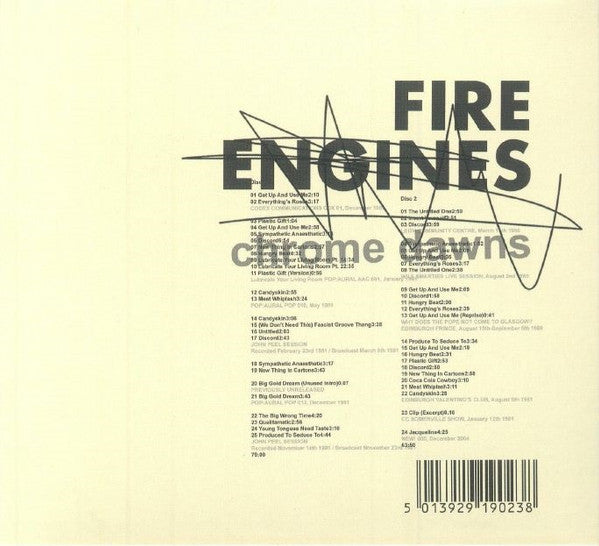 FIRE ENGINES - CHROME DAWNS