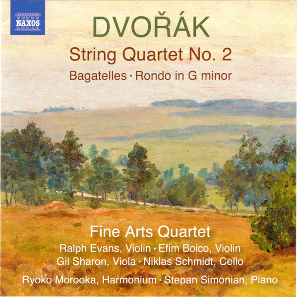 DVORAK,ANTONIN - DVOR K: STRING QUARTET NO. 2/BAGATELLES/RONDO IN G MINOR