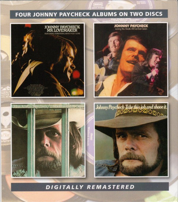 PAYCHECK,JOHNNY - MR LOVEMAKER / LOVING YOU BEATS ALL I'VE EVER SEEN / 11 MONTHS & 29 DAYS / TAKE THIS JOB & SHOVE IT