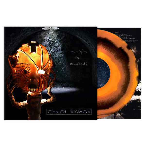 CLAN OF XYMOX - DAYS OF BLACK (ORANGE & BLACK STARBURST VINYL)