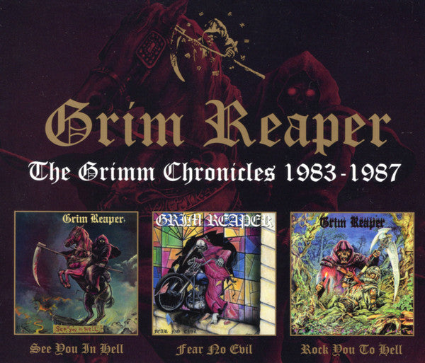 GRIM REAPER - GRIMM CHRONICLES 1983-1987 (3CD)