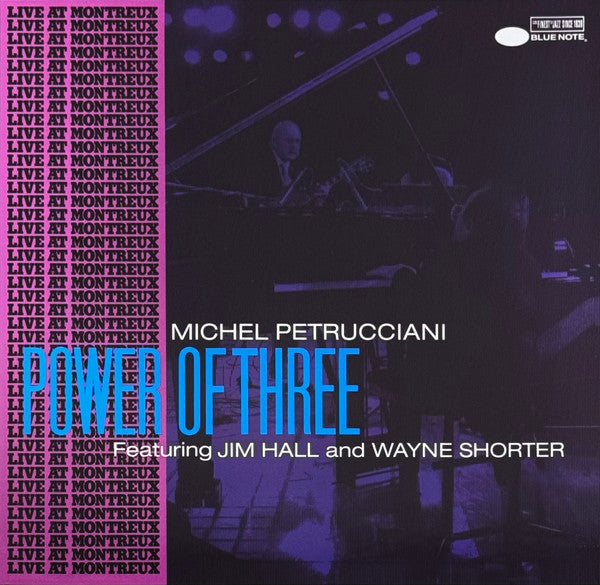 PETRUCCIANI,MICHEL - POWER OF THREE (BLUE NOTE TONE POET EDITION) (180G)
