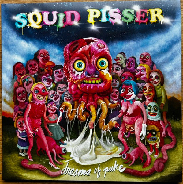 SQUID PISSER - DREAMS OF PUKE (RANDOM MULTI-HUED/UPCHUCK VINYL)