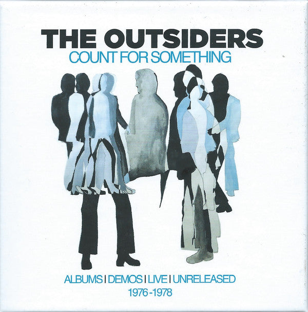 OUTSIDERS - COUNT FOR SOMETHING: ALBUMS, DEMOS, LIVE & UNRELEASED 1976-1978 (5CD CLAMSHELL BOX)