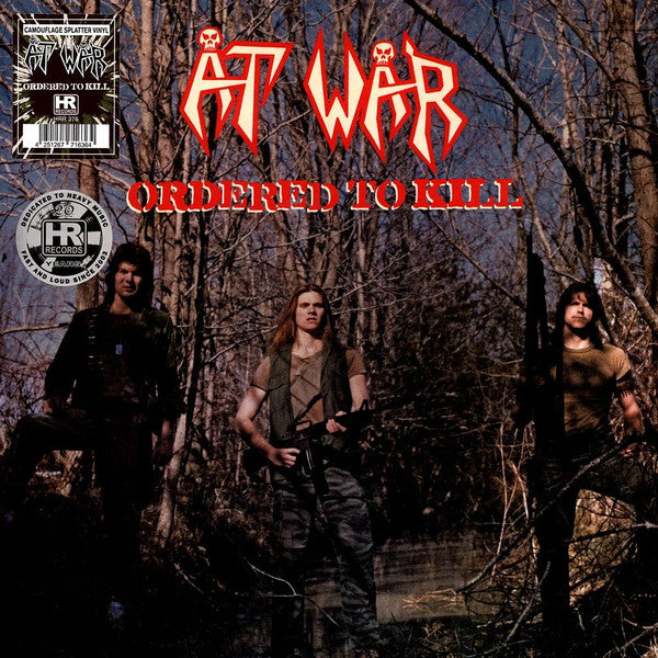 AT WAR - ORDERED TO KILL (CAMOUFLAGE SPLATTER VINYL)