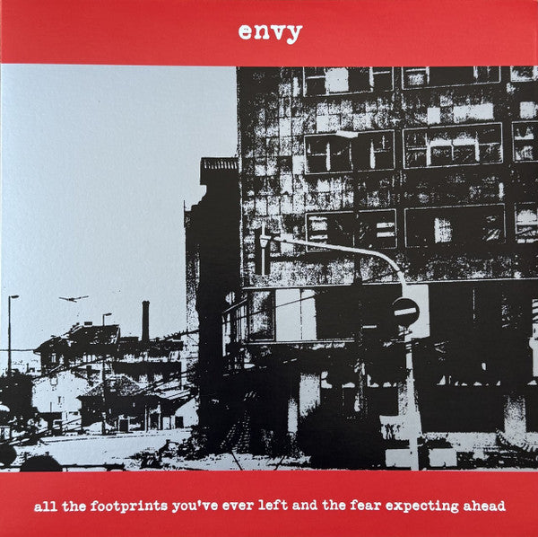 ENVY - ALL THE FOOTPRINTS YOU'VE EVER LEFT & THE FEAR EXPECTING AHEAD (PEARLESCENT METALLIC SILVER VINYL)