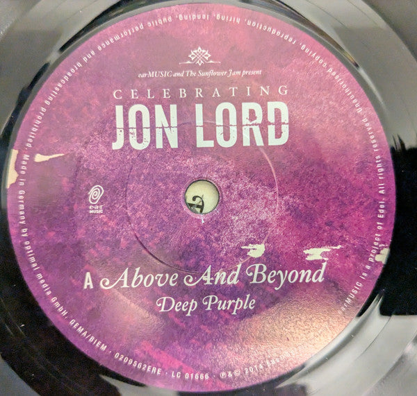 LORD JON DEEP PURPLE & FRIENDS - CELEBRATING JON LORD: ABOVE & BEYOND