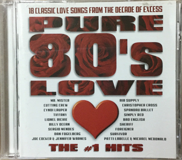 VARIOUS ARTISTS - PURE 80'S LOVE: NUMBER 1 HITS / VARIOUS