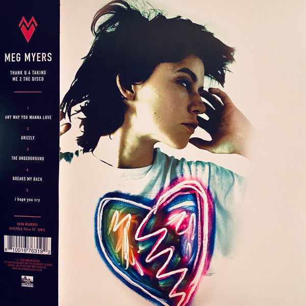 MYERS,MEG - THANK U 4 TAKING ME 2 THE DISCO, I'D LIKE 2 GO HOME NOW (SOLID NEON MAGENTA VINYL)