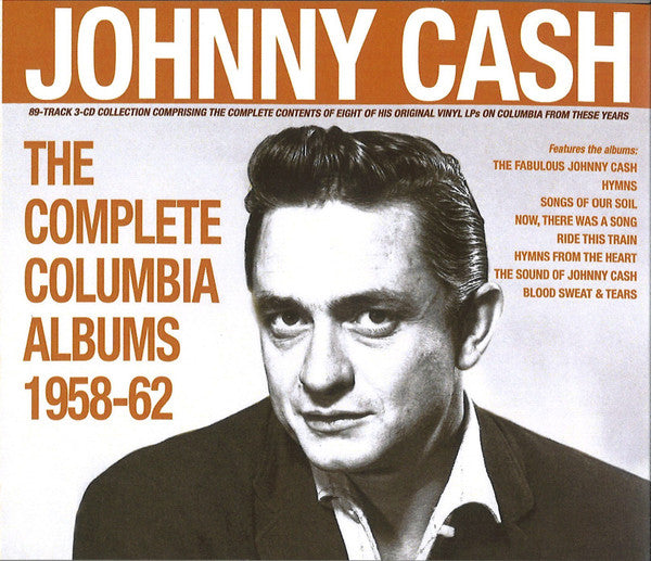 CASH,JOHNNY - COMPLETE COLUMBIA ALBUMS 1958-62 (3CD)
