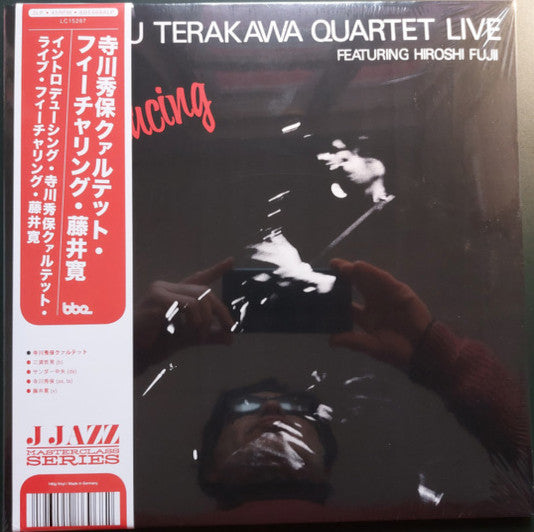 TERAKAWA,HIDEYASU QUARTET - INTRODUCING HIDEYASU TERAKAWA QUARTET LIVE FEATURING HIROSHI FUJII (2LP)