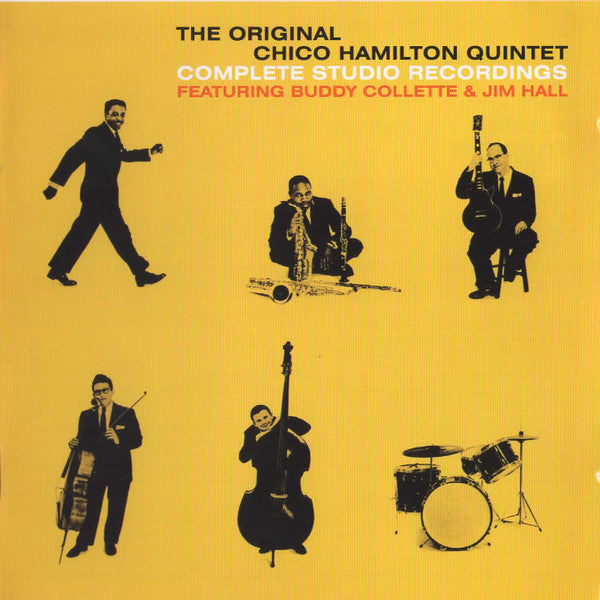 HAMILTON,CHICO QUINTET - COMPLETE STUDIO RECORDINGS (BONUS TRACKS/REMASTERED)