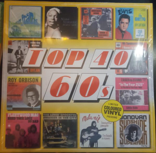 VARIOUS ARTISTS - TOP 40 - 60S (YELLOW VINYL) (IMPORT)