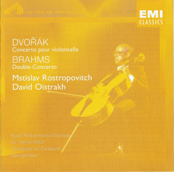 BRAHMS & DVORAK - CONC.VIOLIN VIOLONCELLE