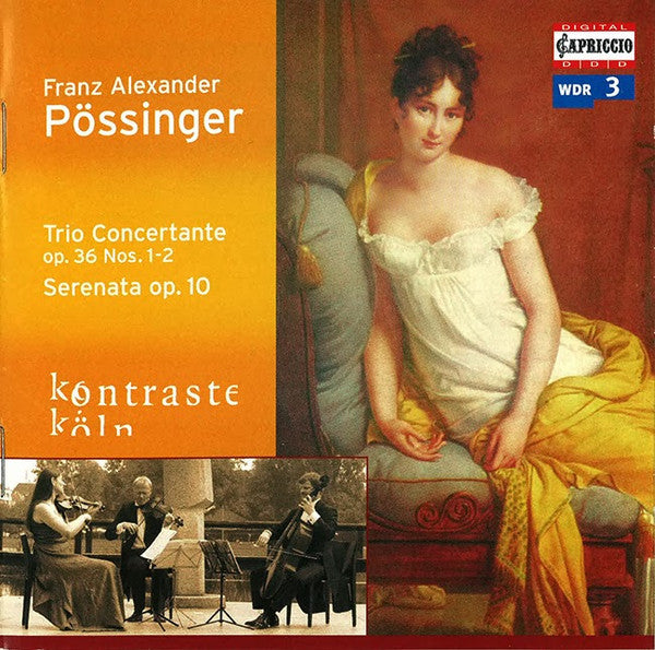 POESSINGER,F.A. - SERENATA OP.10 / TRIOS CONC