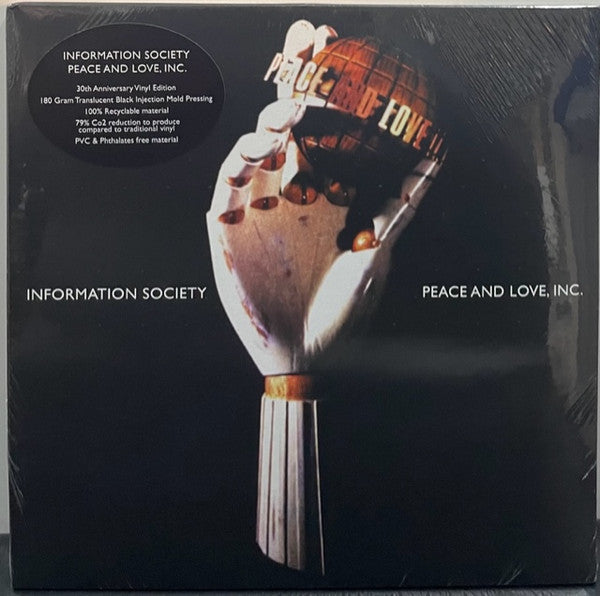 INFORMATION SOCIETY - PEACE & LOVE INC. (30TH ANNIVERSARY/2LP)