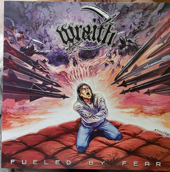 WRAITH - FUELED BY FEAR (BLUE & ORANGE STARBURST VINYL)