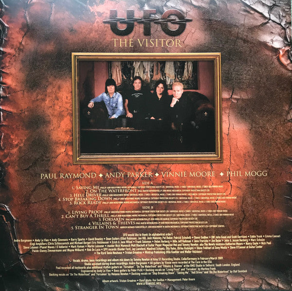 UFO - VISITOR (GOLD VINYL)