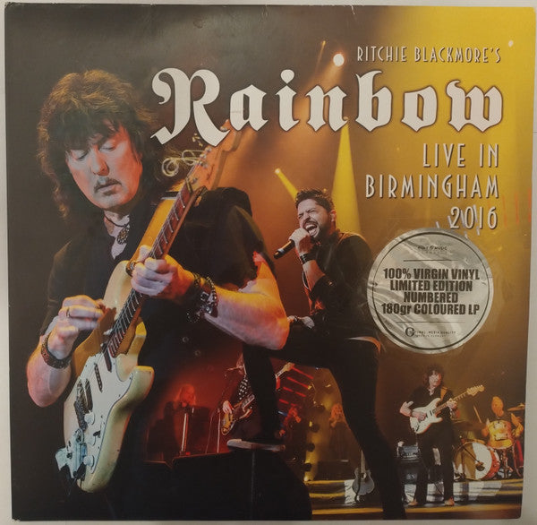 RAINBOW - LIVE IN BIRMINGHAM 2016 (LIMITED/WHITE VINYL/3LP)