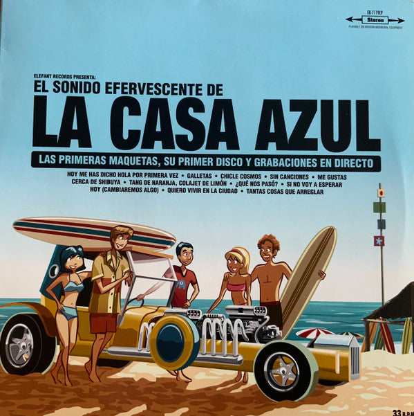 LA CASA AZUL - EL SONIDO EFERVESCENTE DE LA CASA AZUL (2LP)