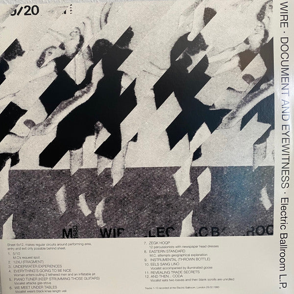 WIRE - DOCUMENT & EYEWITNESS 1979 - 1980