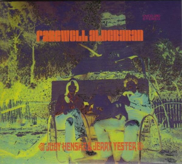 HENSKE,JUDY / YESTER,JERRY - FAREWELL ALDEBERAN (ORANGE-YELLOW STARBURST VINYL)