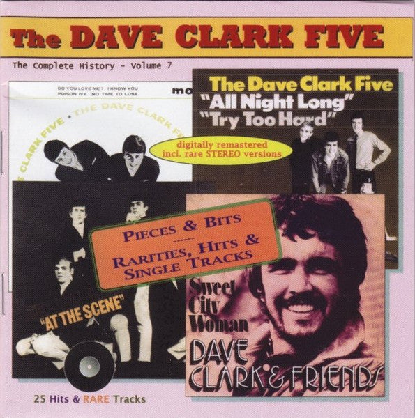 DAVE CLARK FIVE - VOLUME 7: RARITIES / HITS / SINGLES