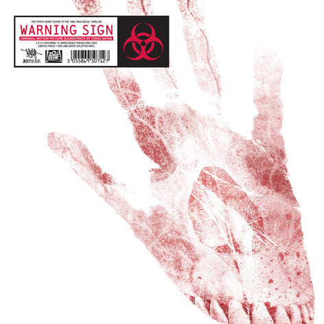 SAFAN,CRAIG - WARNING SIGN OST (2LP/RED W/ WHITE SPLATTER VINYL)