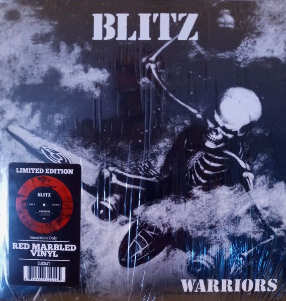 BLITZ - WARRIORS (RED MARBLE 7INCH)