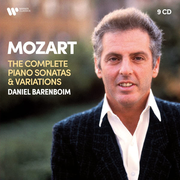 BARENBOIM,DANIEL - MOZART: COMPLETE PIANO SONATAS & PIANO VARIATIONS (9CD)
